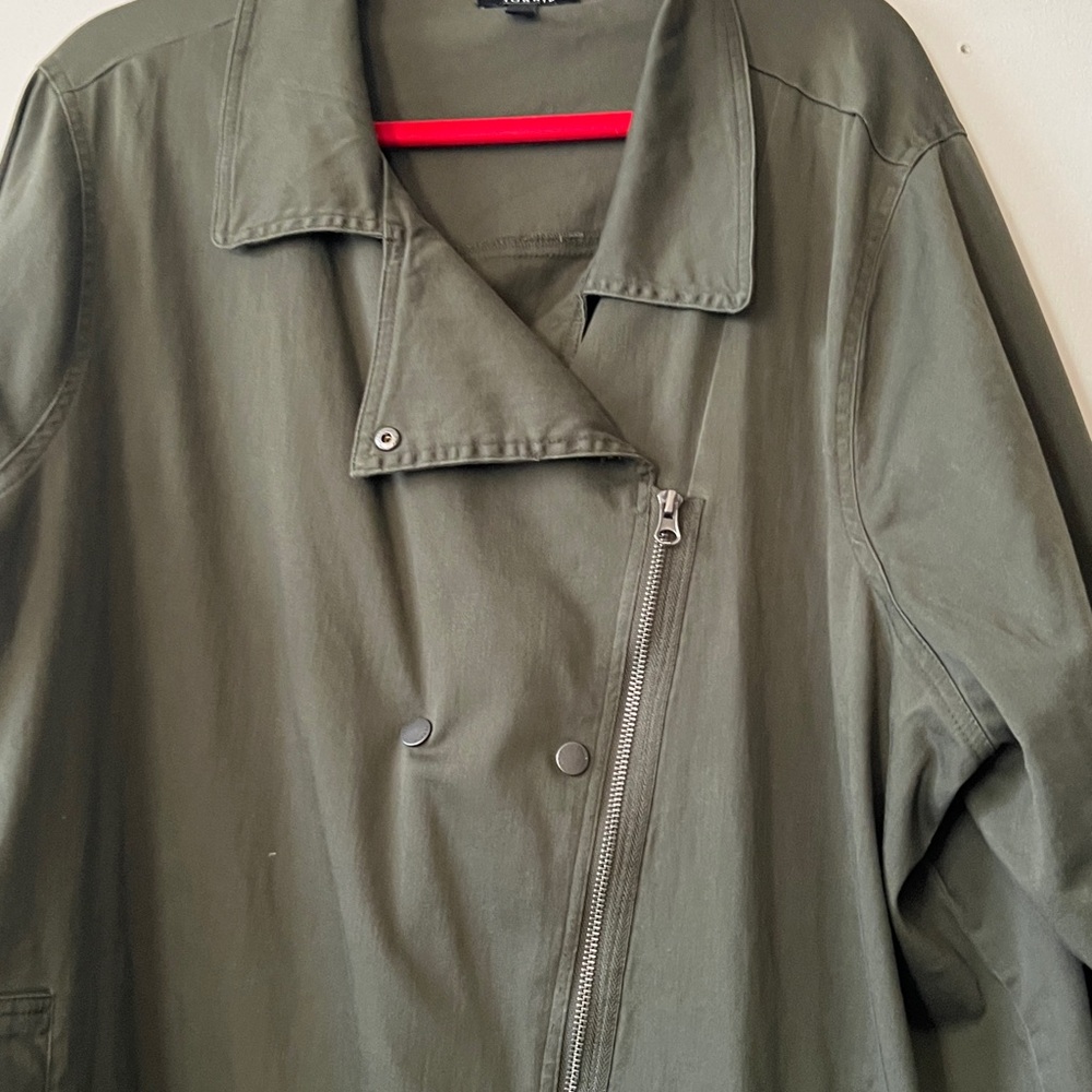 Torrid Dark Green Utility Jacket - image 3